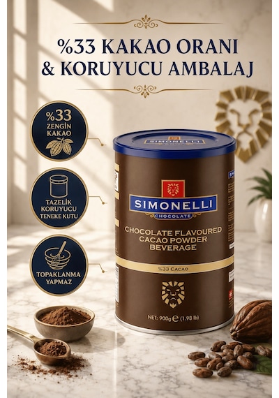 Simonelli Sıcak Çikolata 900 G