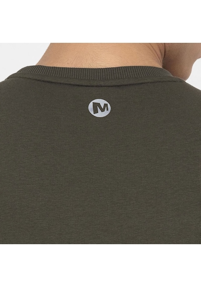 Merrell Merrell Simple Erkek Yeşil Sweatshirt 33 Haki