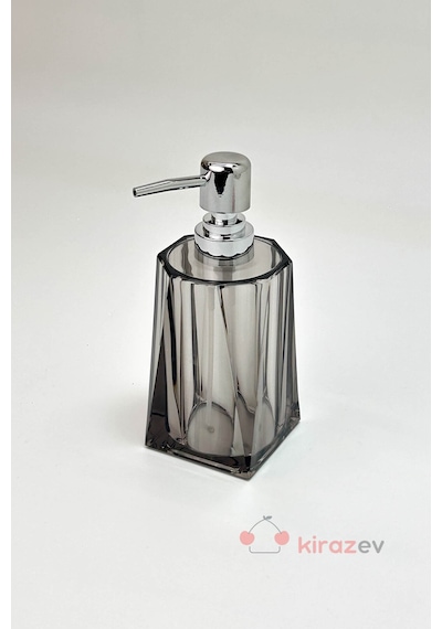 Buççin Online Mağaza Kristal Sıvı Sabunluk Şeffaf Siyah 280 Ml Akrilik Siyah Çok Renkli
