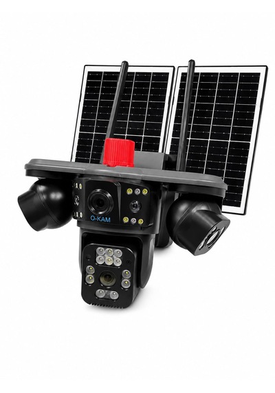 Okam 341 Premium 4 Lens 4g Solar Kamera