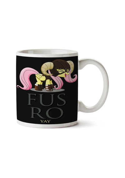 Fus Ro Yay My Little Pony Friendship İs Magic İki Tarafı Baskılı Kupa Bardak Çok Renkli