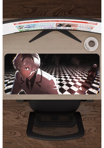 Tokyo Ghoul Anime V3 - 70x30 Xl Gaming Kauçuk Kaymaz Taban Mouse Pad Fare Altlığı