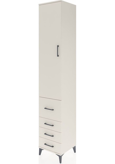 Hyperion Dolap 2 Raflı 4 Çekmeceli Tek Askılı 44x44x243 Aytaşı-aytaşı Aytası
