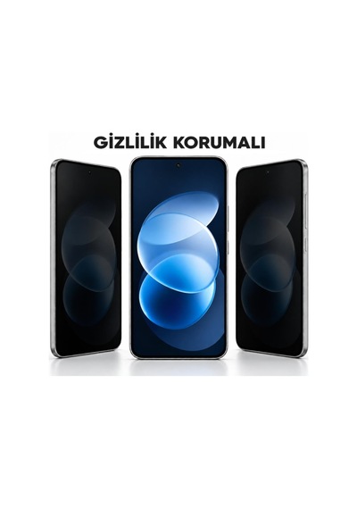 Redmi Note 17 Pro İle Uyumlu Hayalet Ekran Koruyucu 6.83 İnç, Yan Görüş Gizlilik Filtresi, Çizilmeye Dayanıklı Kırılmaz Nano Cam