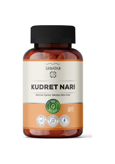 Erbatab Kudret Narı Ekstresi 60 Kapsül