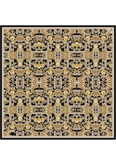 Armine Twill İpek Eşarp -2025/2026 -94162d Siyah,gri-34