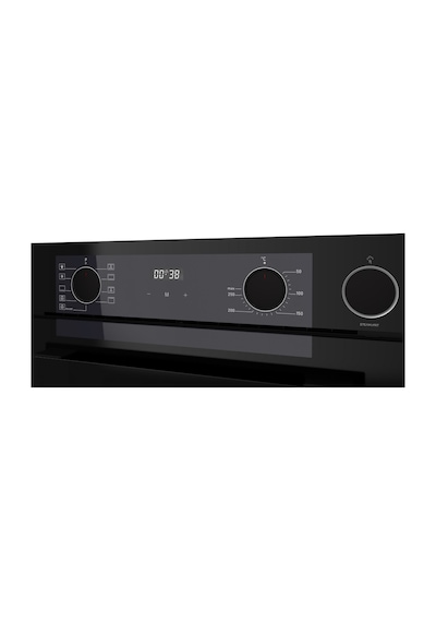 Ferre New Fryart - Steamart CS Serisi Ultra Sessiz Siyah  QEP64CS-CS205FA-D080-SA Ankastre Set