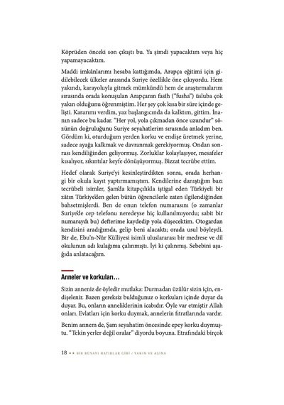 Bir Rüyayı Hatırlar Gibi: Savaştan Önce Suriye