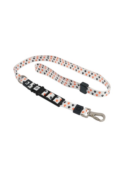 Köpekler İçin Dayanıklı Ve Güvenli, Desenli Eller Serbest Gezdirme Tasması 25mm Pati