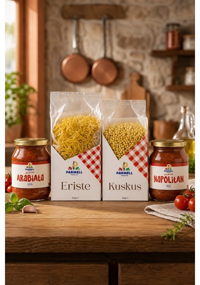 Erişte, Kuskus, Napolitan Sos, Arabiata Sos