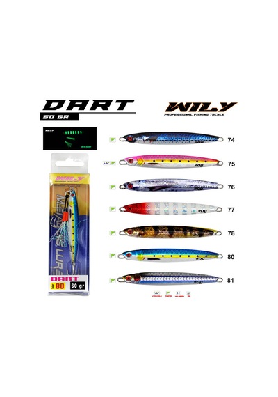 Wily Dart Jig 60 Gr