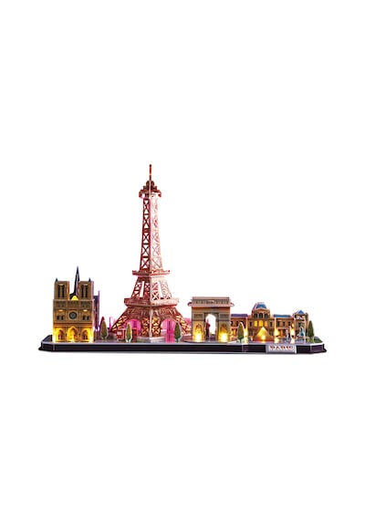 3d Puzzle Paris 115 Parça Led işıklı