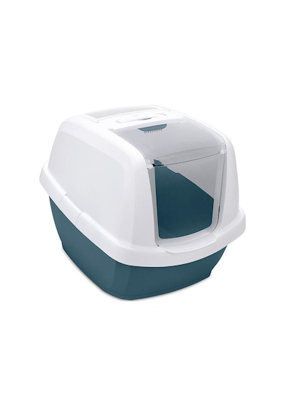 Imac Maddy Junıor Kapalı Kedi Tuvaleti Petrol Mavi 57x43x41cm