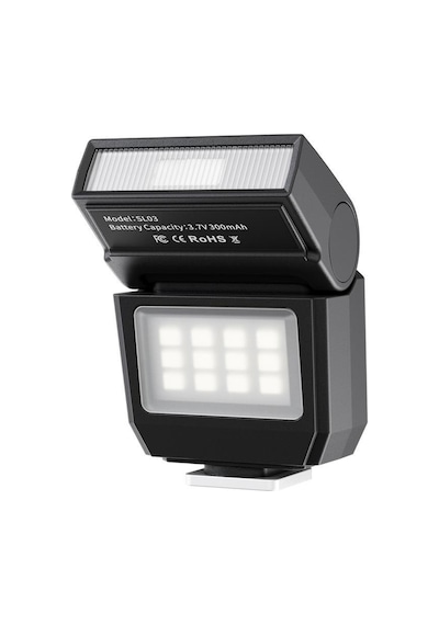 Ulanzi Sl03 Spark Lite Fotoğraf Makinesi Flaş Siyah - L200
