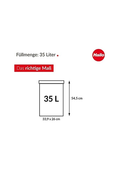 0840 111 Büyük Formatlı Abfallbox Big-box 40 Swing, Paslanmaz Çelik