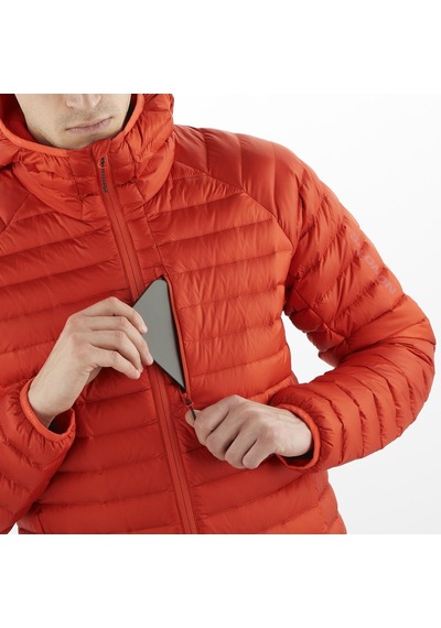 Salomon Elıxır Mıcro Down Erkek Outdoor Montu Cherry Tomato Lc2339400 Kırmızı