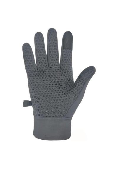 Single Sword Tam Parmak Softshell Dokunmatik Parmak Özellikli Eldiven Gri