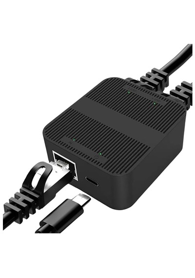 Rj45 Ethernet Splitter 1 Giriş 2 Çıkış Gigabit 1000mbps Çevirici