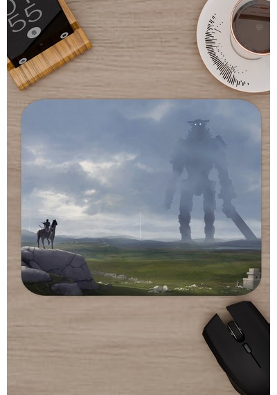Shadow Of The Colossus Dikişli Kauçuk Oyuncu Mousepad V2 - 22x18 Gaming Mouse Pad
