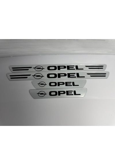 Opel Grubu Uyumlu Kapı Eşiği Koruyucu Ön - Arka 4'lü Set