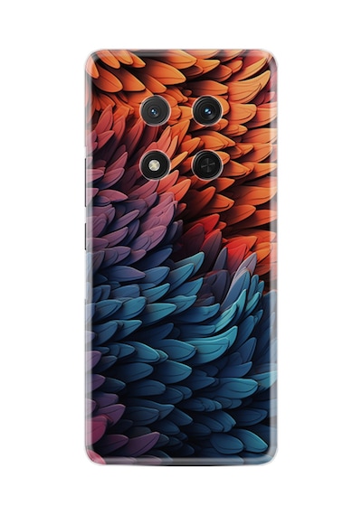 Honor Magic 7 Lite Kılıf Boutique Baskılı Resimli Yapraklar Pcode -090