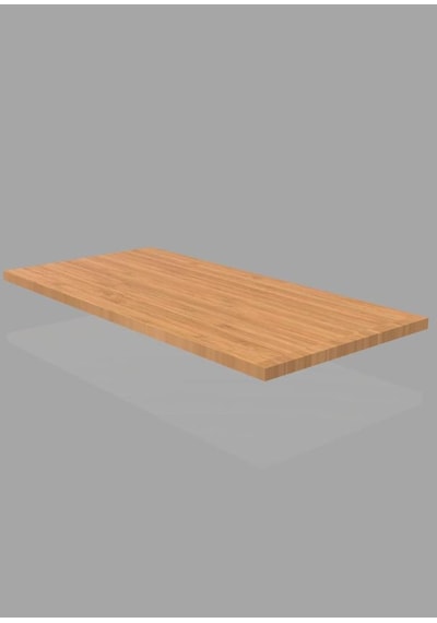 20x30 Cm Bambu Ahşap Raf - Suntalam Tekli Raf Bambu
