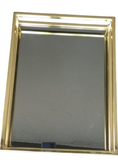 Tepsi Aynalı Sunum 40x30 Gold Diğer