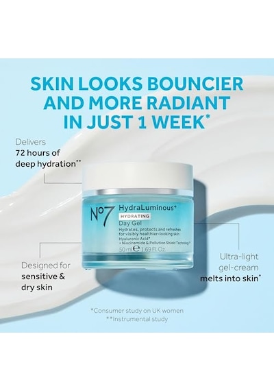 Hydraluminous+ Nemlendirici Yüz Jeli 50ml, 5000167384833