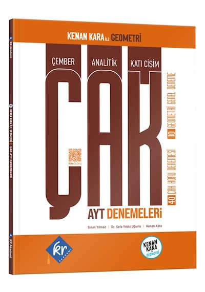 Kenan Kara İle Çak Ayt Denemeleri Kr Akademi Yayınları