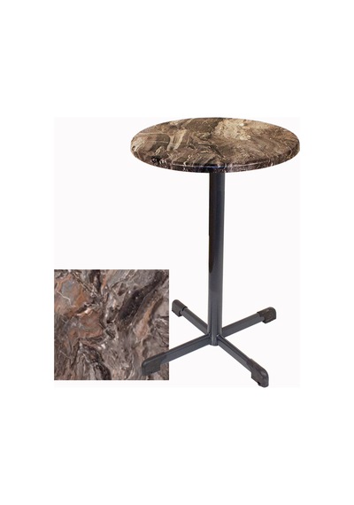 Bistro Masa Halley - Werzalit, Wermodin Ve Allzalit Tabla 70 Cm Çap - Sydney Çok Renkli