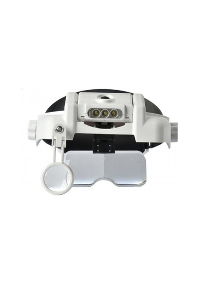3 Led Lambalı Şapka Tıp Büyüteç 3lensli