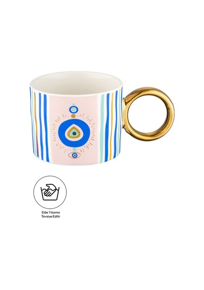 Emsan Nazar Kupa 370 Ml Multicolor