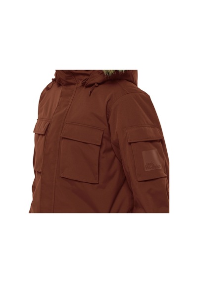 Jack Wolfskin Glacier Canyon Erkek Parka 1107674 Sarı
