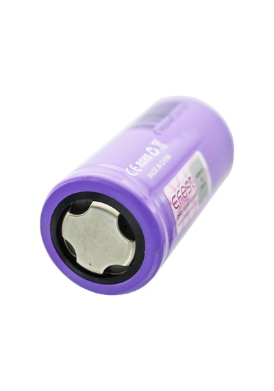 Efest Imr 26500 Li-ion 3.6v - Pozitif Kutup Düz İle 3.7v 3000mah, Not Boyutları 50.07x26.26mm