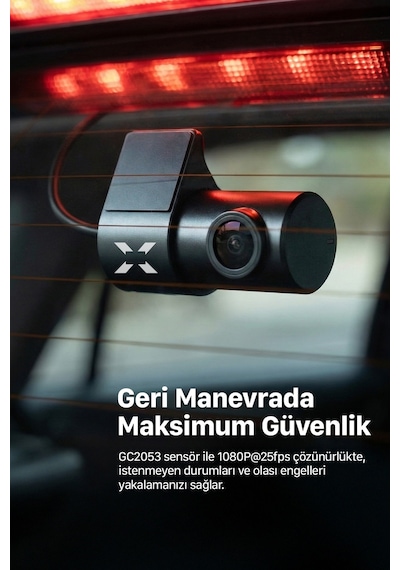 Satürn Araç Kamerası 4k Sony Imx415 Adas Güvenlik, Ön Arka Çift Kayıt, Gps, 5ghz Wifi, 512gb Sd X6454
