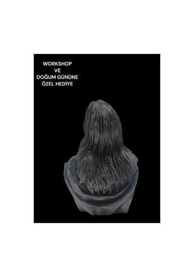 3d Gandalf Lord Of The Rings Figür Boyama Seti - Kendin Boya Hobi Ve Etkinlik Seti - Akrilik Boya + 2 Fırça
