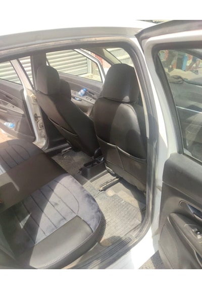 Fiat Linea Arka Sırt Arka Oturma Tek Parça Model Antrasit Bayb Face Siyah Deri Karışımı Gri Ip