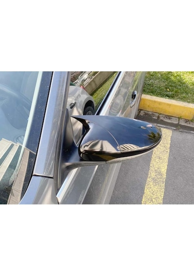 Volkswagen Jetta Mk6 Batman Yarasa Ayna Kapağı Piano Black / 2010-2018