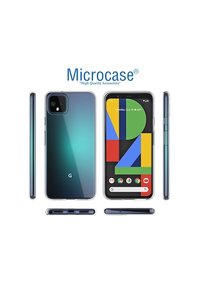Google Pixel 4 Ince 0.2 Mm Soft Silikon Kilif + Cam(Seç) 434428473