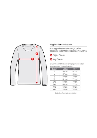 Therion Logo Siyah Sweatshirt