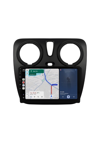 Dacia Dokker Android Multimedya Sistemi 2013-2020 4gb Ram, 64gb Hafıza, Bluetooth, Carplay & Android Auto Kamera  9"