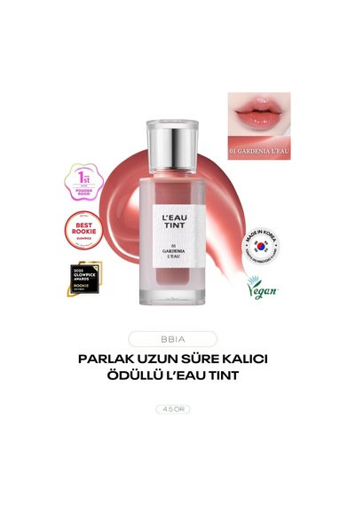 Özel Tasarım Ödüllü Kalıcı Tint Ruj L Eau Tint Diğer