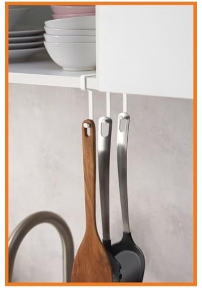 Alony Home Palycke 3'lü Kanca Beyaz Çok Renkli