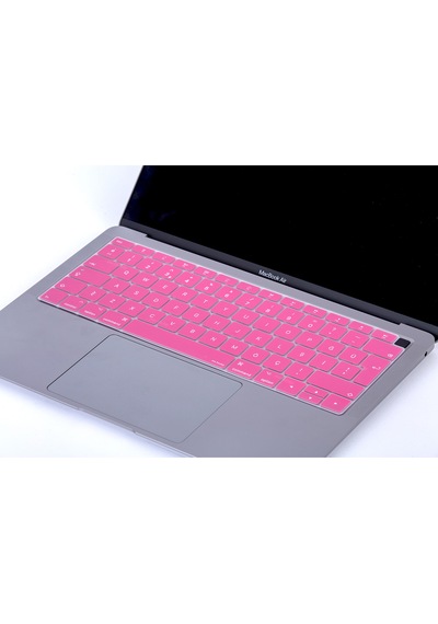 Laptop Apple Uyumlu MacBook Air 13Inc Klavye Koruyucu A2179 A2337 Türkçe Baskı Siyah