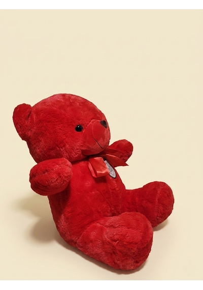 Kırmızı Peluş Ayıcık 50 Cm