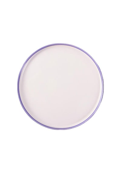 Porland Doğa Lila Düz Tabak 27 Cm Lila