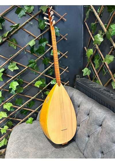 Orta Kalite Ses Kafesli Kısa Dut Tekne Bağlama Kılıf+yedek Takım Tel+tezene