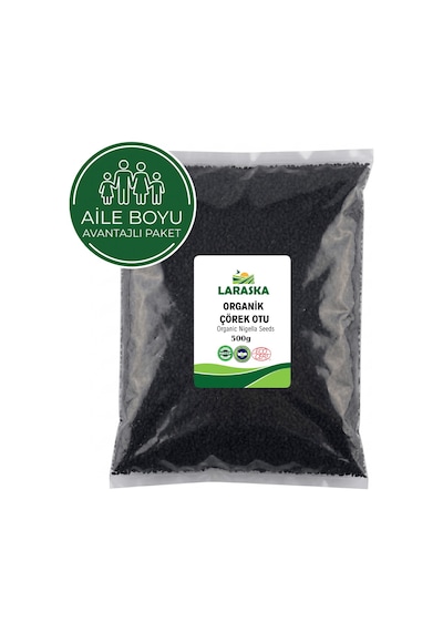 Organik Çörek Otu 500g Organic Black Cumin Seeds