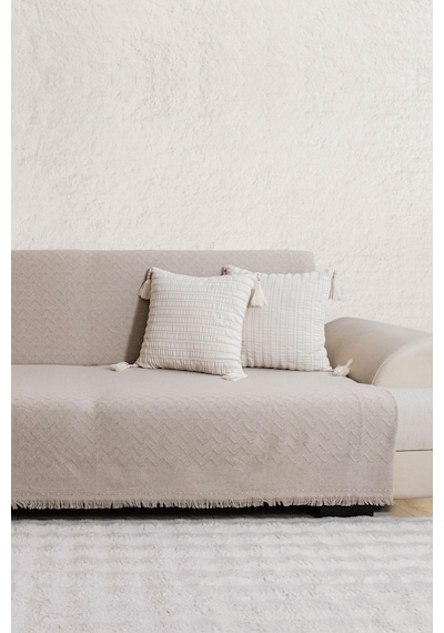 Elart Fancy Koltuk Örtüsü 170 200 Cm Vizon