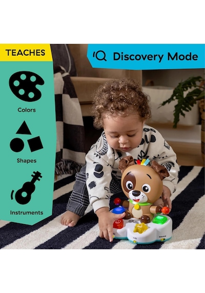 Baby Einstein Drum & Learn Dean Müzikal Öğrenme Oyuncağı, Çoklu Duyusal, 6 Aylık Ve Daha Büyük Bebek